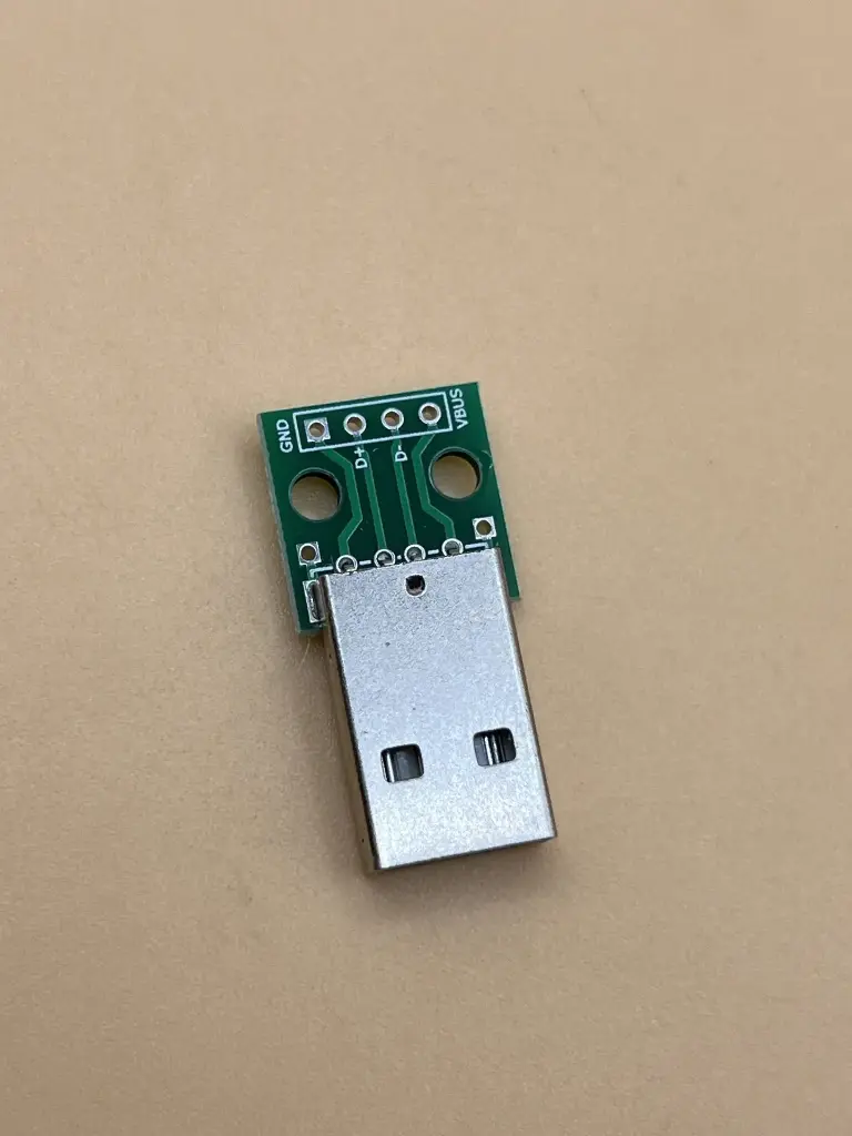 Male USB module