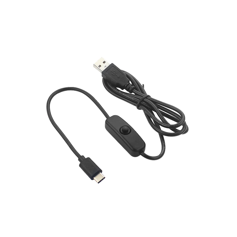 Raspberry pi 4 USB interface with switch