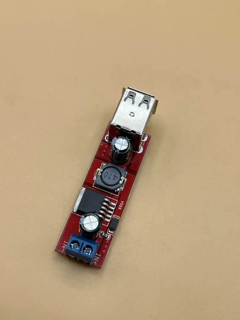 Lm2596s Dual USB buck 5V 3A charging module