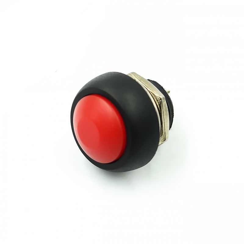 PBS-33B 12mm Non Locking Waterproof Reset Switch