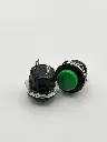 R13-507 16mm Green Non Locking Reset Switch