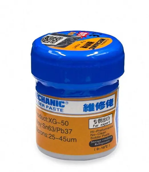 XG-50 BGA tin solder paste