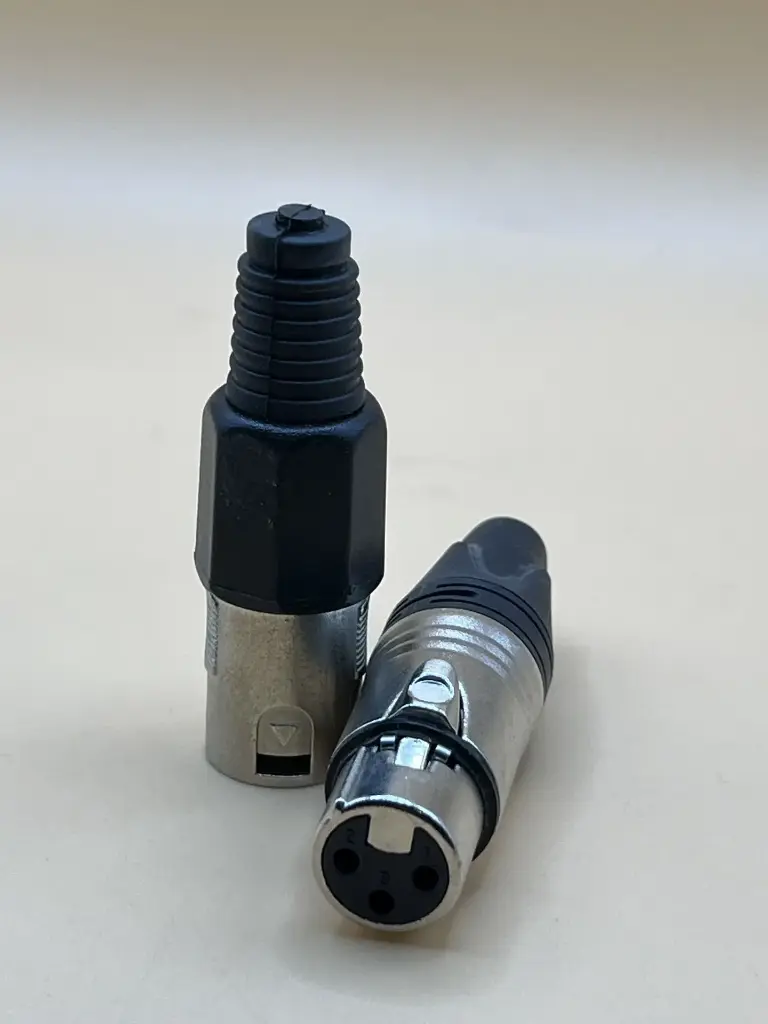 Lidge Canon Audio Connector male and female pair