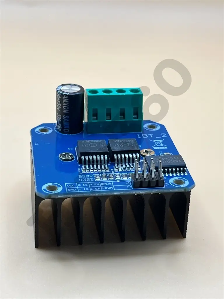 BTS7960 43A Motor Driver Module (High-Power, Smart Control)