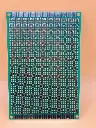 8cmx12cm double sided fiberglass PCB veroboard/stripboard