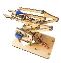4DOF Wooden Robotic Arm kit With Servo