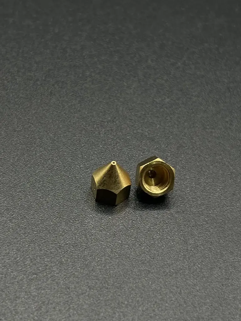 0.4mm Brass Nozzle for 3D Printer (M6 Thread, 1.75mm Filament)