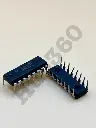 CD4053 3 sets of 2 way analog switch