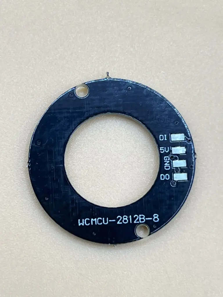 WS2812 5050 8  bit round RGB LED Magic color module