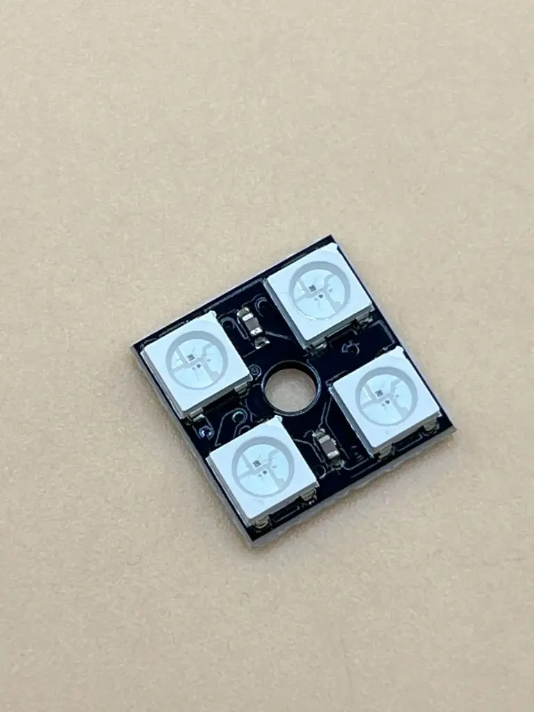WS2812 5050 4 bit Square RGB LED Magic color module