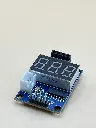 HC-SR04 Ultrasonic Test Board – LC Ultrasonic Ranging Display Module with STM8S103 MCU