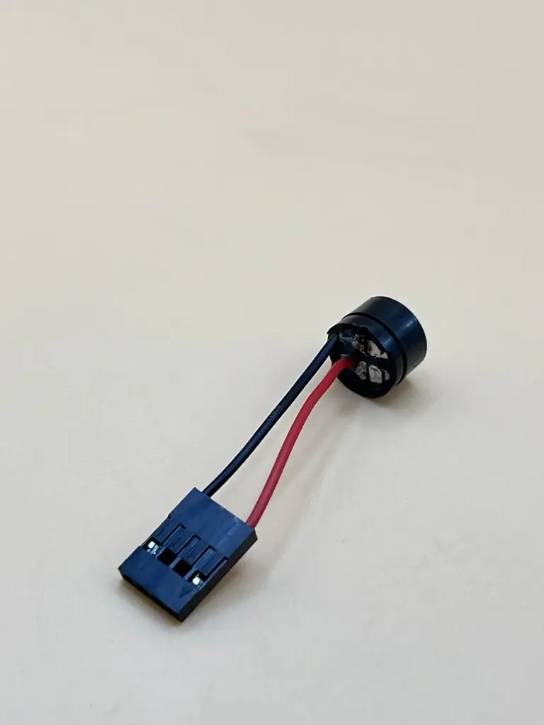 Buzzer with connecting caable