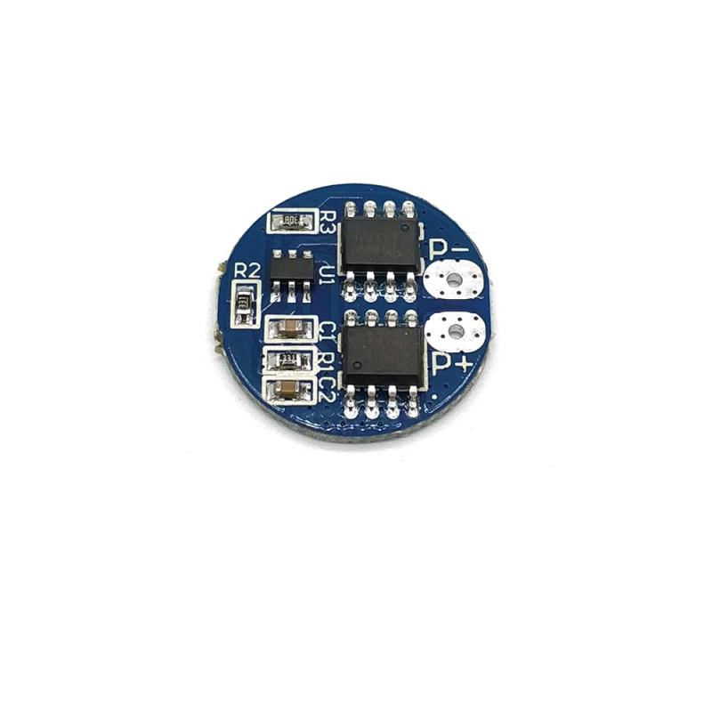 2S 7.4V 18650 Protection Module – Round Shape (HX-2S-A2)