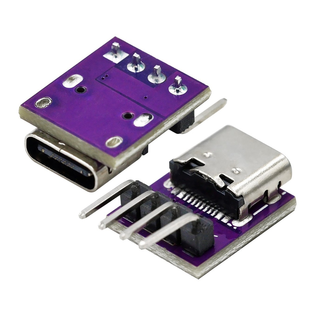 USB Type C female test board