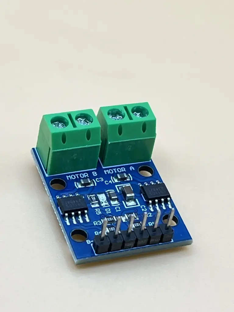 L9110S H-Bridge Motor Driver Module – Dual-Channel, 2.5-12V, 800mA, PWM Speed Control, for Arduino/ESP32