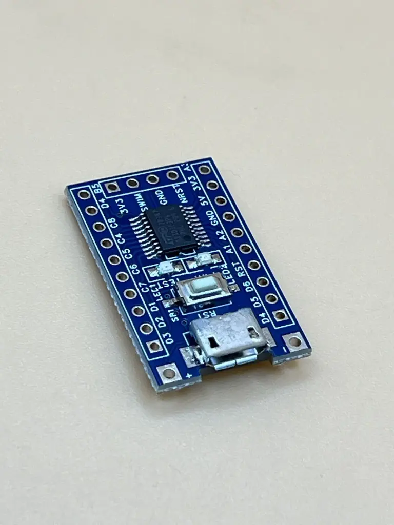 STM32S103F3P6 development board