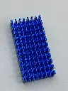 Adhesive aluminum heat sink 50*25*10