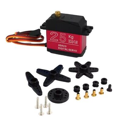 25KG 180 degrees metal gear digital servo