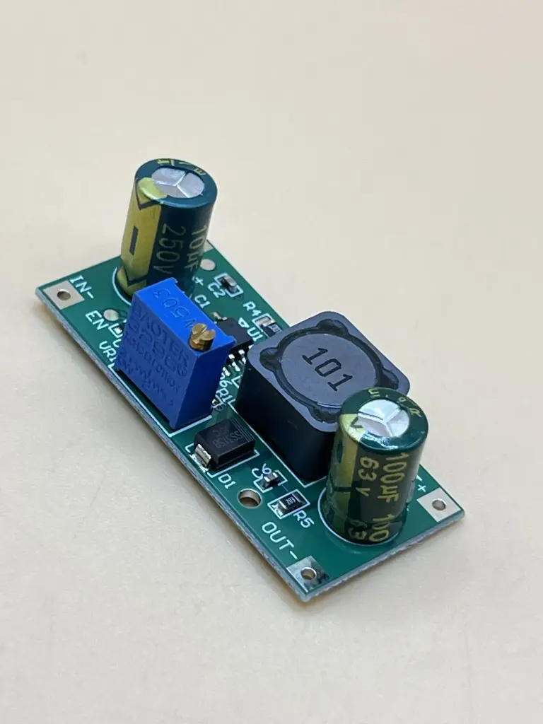 High voltage adjustable buck board