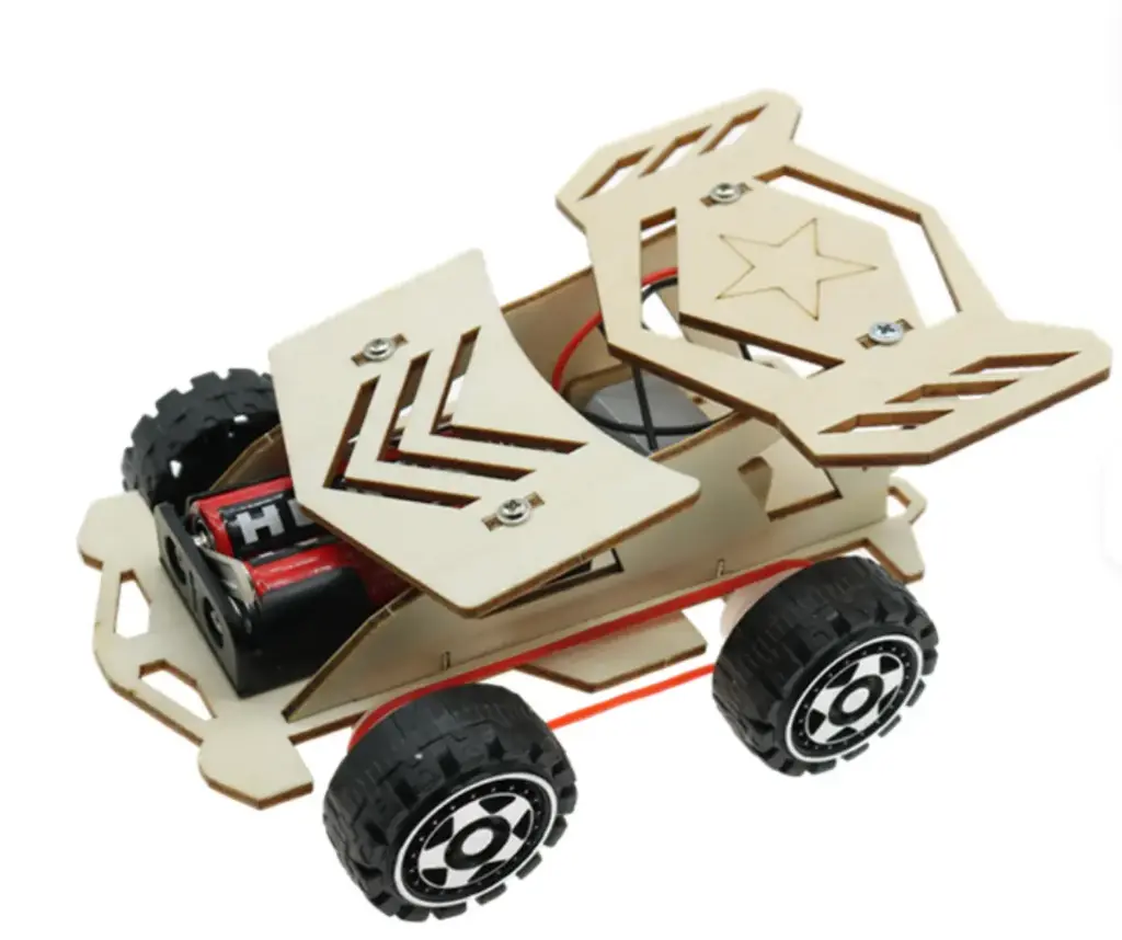 DIY STEM four wheel Racing car kit
