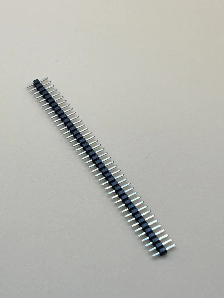 40pin 2mm single in line(SIL) male header