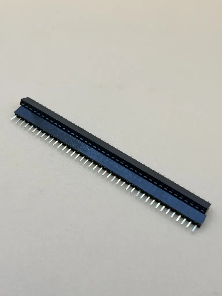 40 pin 2mm single in line (SIL) female header