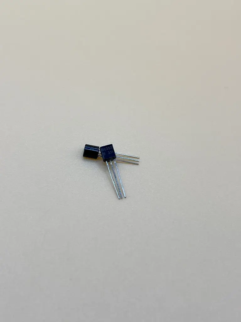 BC557 PNP transistor