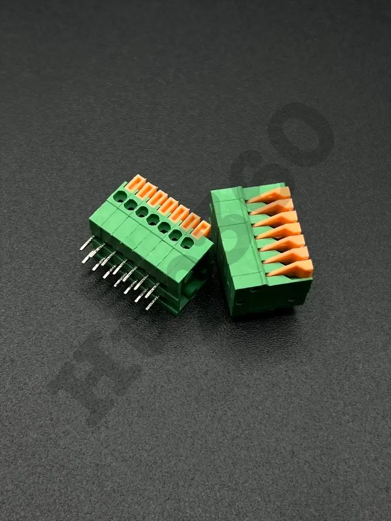 PCB spring terminal KF141R-2.54mm 7pin