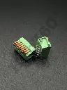 PCB spring terminal KF141R-2.54mm 8pin