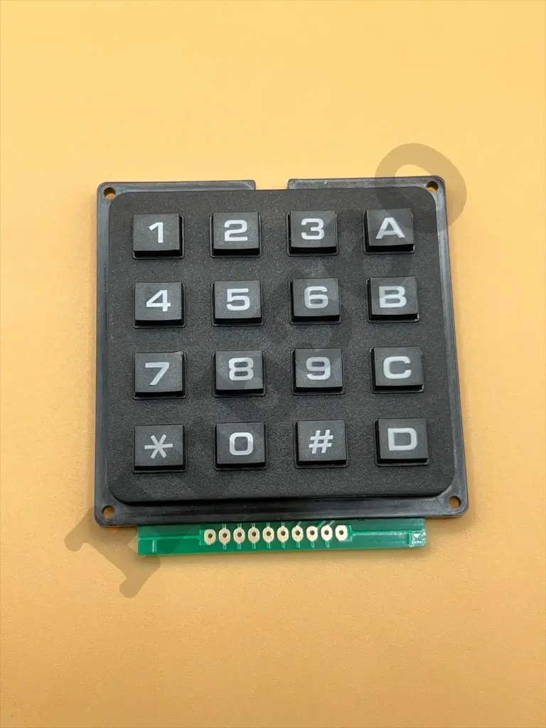 Plastic keyboard 4x4