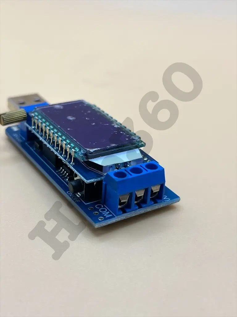 DC-DC USB Adjustable buck-boost 5v to3.3v 9v 12v 24v with LCD display