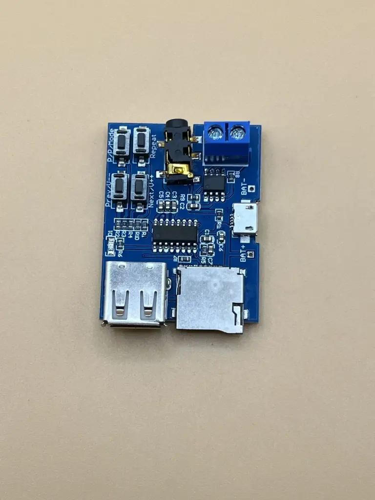 MP3 lossless decoding and amplifier board