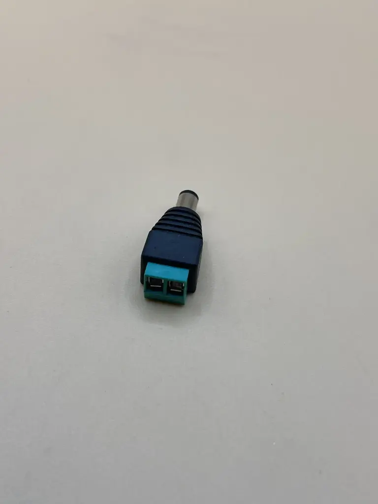 Male and Female plug with screw terminal