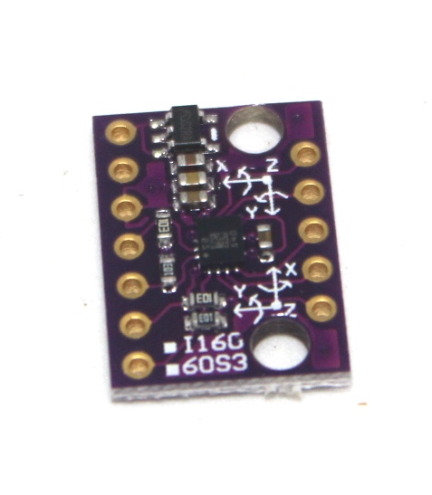 GY-LSM6DS3 accelerometer and gyroscope
