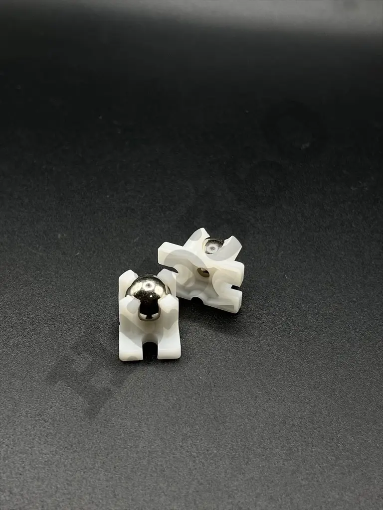 2wd mini vacuum steel ball caster wheel