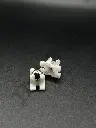 2wd mini vacuum steel ball caster wheel