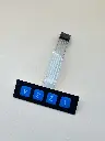 1X4 membrane matrix keypad