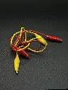 Double end crocodile clip cable jumpers 46cm