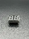 0.5 inches 2 digit seven segment