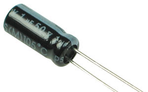 1uf 50V electrolytic capacitor