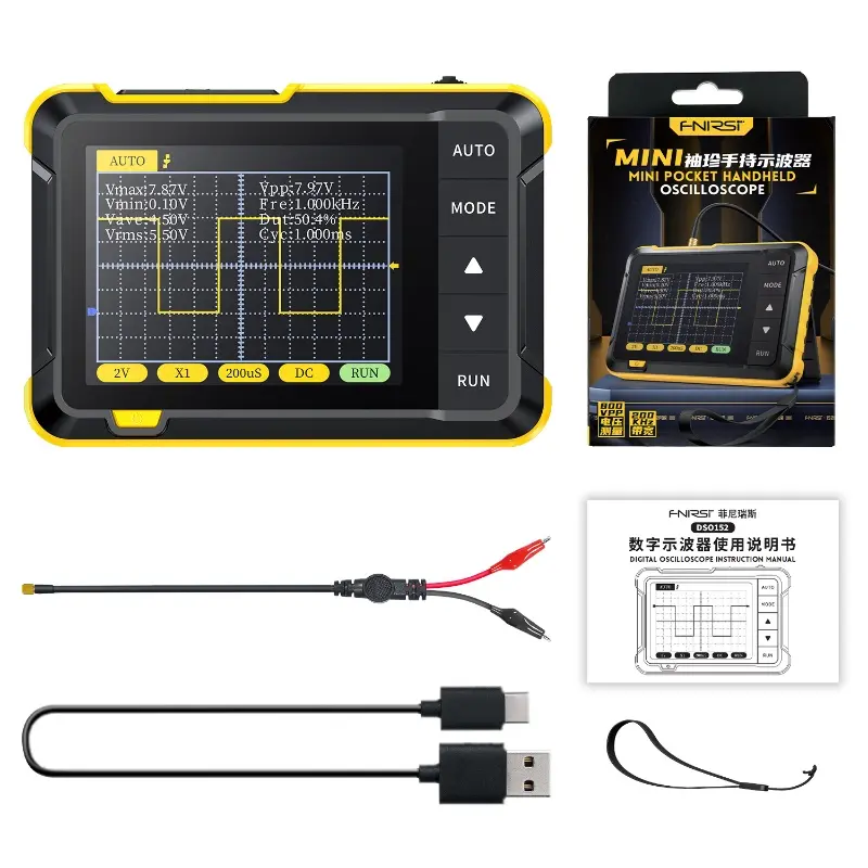 FNIRSI DSO152 Handheld Oscilloscope