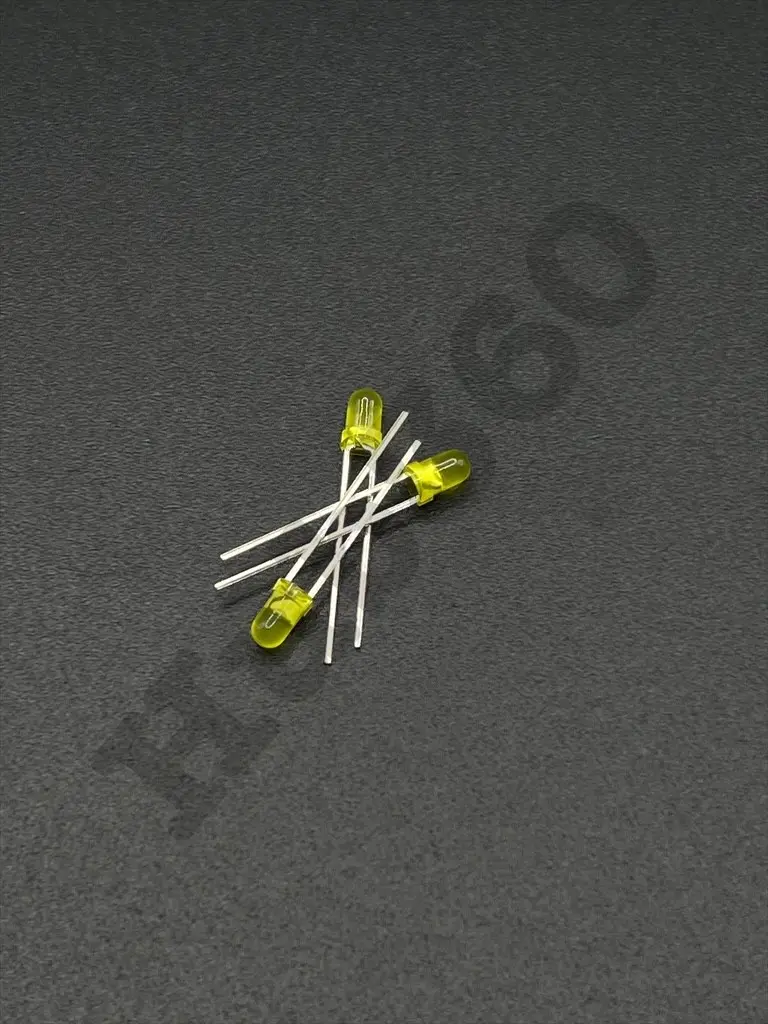 3mm LED yellow