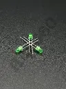 3mm LED green