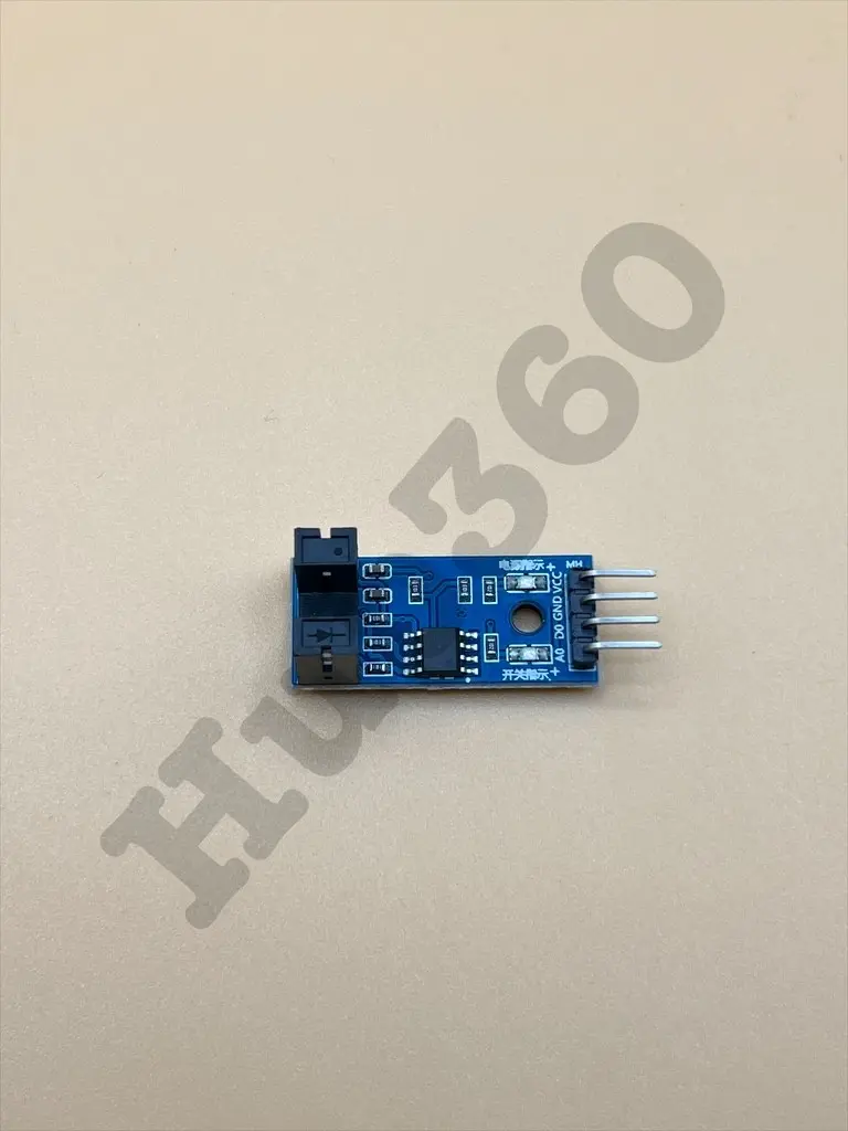 Optical slot motor speed sensor